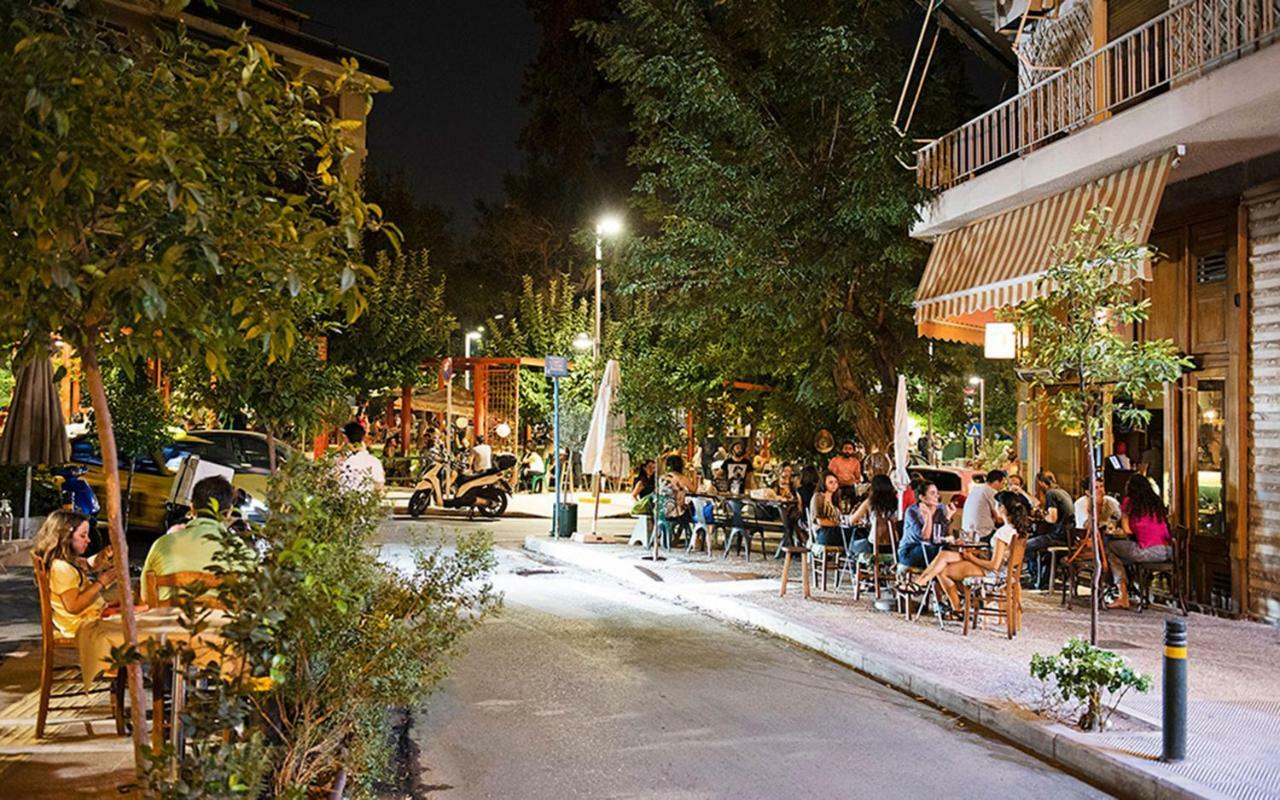 Ferienwohnung Fairytale View Of Lycabettus Athen Exterior foto